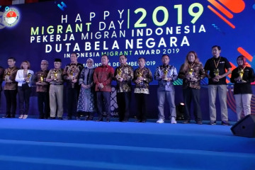 LKBN Antara terima Indonesian Migrant Worker Award