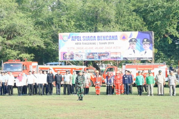 Pemkot Tangerang gelar pasukan antisipasi bencana