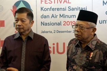 Wapres Ma'ruf resmikan Konferensi Air Bersih dan Sanitasi