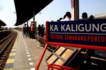 Kereta Kaligung kini berangkat dari stasiun Prujakan Cirebon