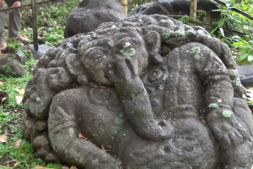 Warga Magetan temukan arca Ganesha Gimbal