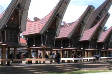 Tongkonan Toraja, simbol kehidupan sosial