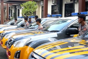 Kapolda Malut serahkan 50 unit kendaraan dinas Polri