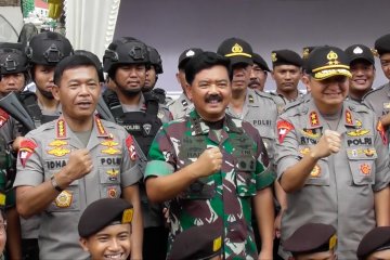 Kapolri dan Panglima TNI ingatkan keselamatan personel