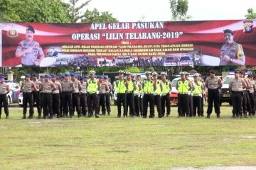 Polda Kalteng siagakan 1.539 personil amankan Natal dan Tahun Baru