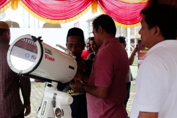 Kemenag Aceh siapkan 10 teleskop untuk melihat gerhana matahari cincin
