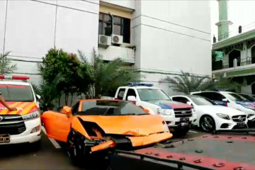 Polisi sita 'offset' satwa dilindungi dari rumah pengemudi Lamborghini