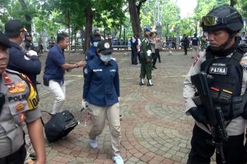 Polisi dalami asal granat yang meledak di Monas