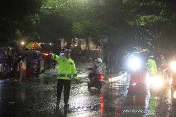 Arus Lalu Lintas Malam Pergantian Tahun