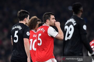 Bungkam MU 2-0, Arsenal akhirnya menang perdana di bawah Arteta