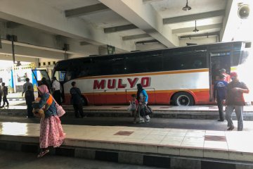 Sejumlah bus alami keterlambatan masuk Terminal Giwangan Yogyakarta