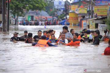 Warga terdampak banjir di Kota Tangerang capai 16 ribu lebih