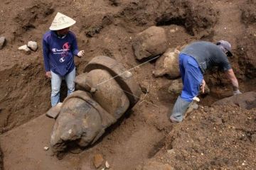 Penemuan arca Ganesha
