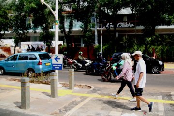 Banjir di Kemang surut, lalu lintas kembali normal