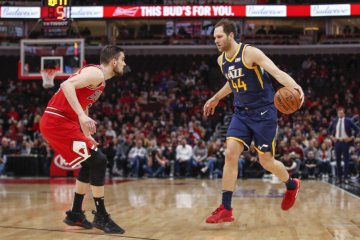 Bertandang ke Chicago Bulls, Jazz catat kemenangan keempat beruntun