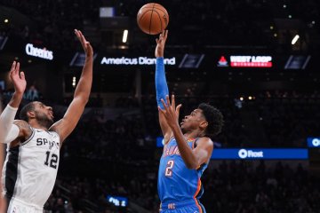 Gilgeous-Alexander, Paul pimpin Thunder taklukkan Spurs