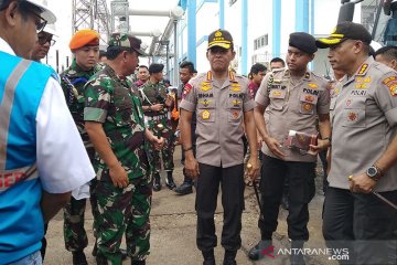 Panglima TNI-Kapolri tinjau Gardu Induk PLN Kembangan