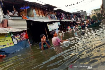 Banjir mulai surut, Jakarta Barat paling banyak terdampak