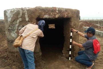 Sempat terpendam, benteng peninggalan Jepang ditemukan di Indramayu