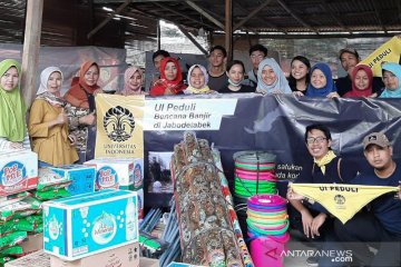 UI Peduli kerahkan relawan bantu korban banjir Jabodetabek