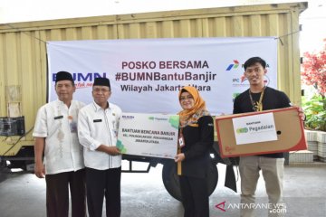 Pegadaian salurkan bantuan korban banjir Jabodetabek dan Banten
