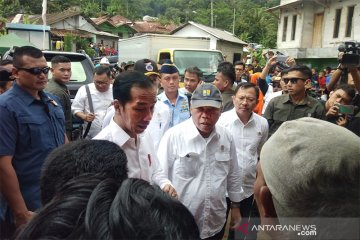 Korban banjir bandang di Sukajaya-Bogor dikunjungi Presiden