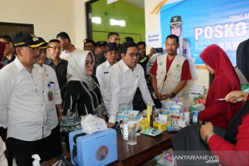 Menteri Desa PDT tinjau lokasi bencana di Lebak