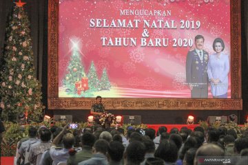 Perayaan natal bersama TNI