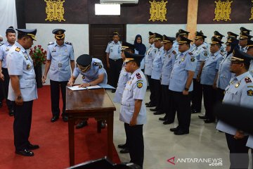 Deklarasi janji kinerja Kalapas baru Aceh