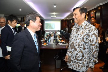 Bertemu Menlu Toshimitsu, Luhut bahas investasi Jepang di RI