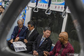 MRT Jakarta proyek terbaik kerjasama Jepang-Indonesia