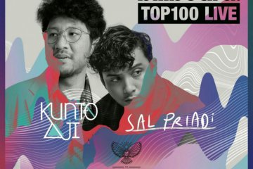 Kunto Aji dan Sal Priadi meriahkan "Billboard Indonesia Top 100 Live"