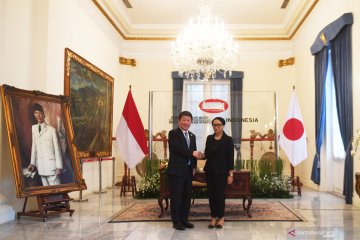 Pertemuan bilateral Indonesia-Jepang