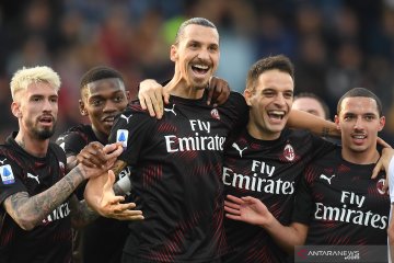 Ibrahimovic cetak gol, AC Milan kalahkan Cagliari 2-0