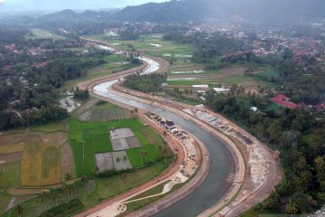 Normalisasi sungai Batang Agam