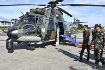 Presiden tinjau helikopter Caracal