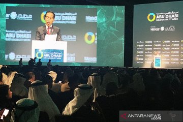 Jokowi angkat isu nikel Indonesia di Abu Dhabi Sustainability Week