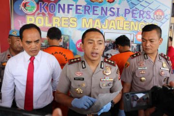 Polres Majalengka tangkap empat penyalahguna narkoba
