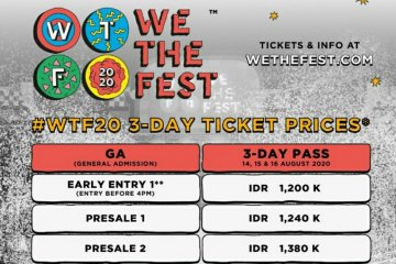 We The Fest 2020 mulai jual tiket terusan