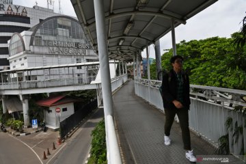 Rencana jembatan khusus terminal - stasiun Manggarai