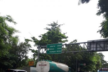 Jalan Daan Mogot macet, dishub terapkan "one way"