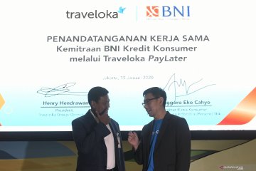 Traveloka gandeng BNI perluas akses PayLater