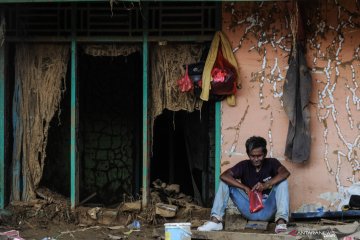 BPBD Lebak optimalkan distribusi logistik pengungsi korban banjir