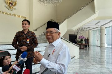 Wapres Ma'ruf nilai UU KPK tidak lemahkan penindakan korupsi