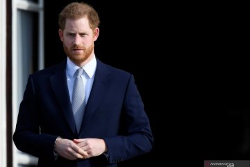 Pangeran Harry tiba di Inggris untuk pemakaman Pangeran Philip