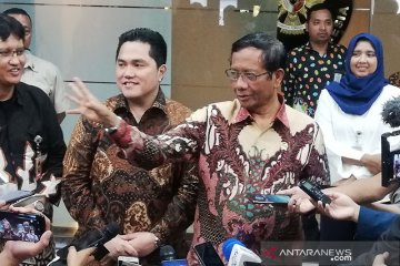 Menteri BUMN temui Menko Polhukam bahas Asabri