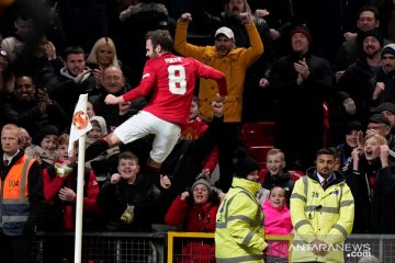 Piala FA: MU melaju ke babak keempat setelah kalahkan Wolverhampton