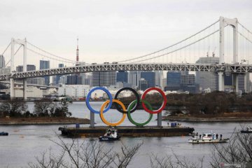 Menjelang perayaan enam bulan menuju pembukaan Olimpiade Tokyo 2020
