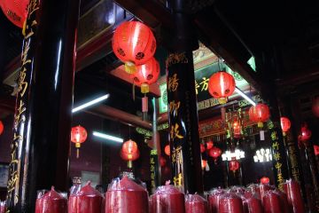 Wihara tertua di Bandarlampung bersiap menyambut Imlek