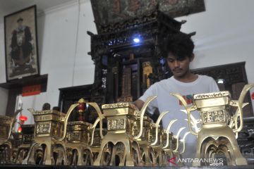 PERSIAPAN OBJEK WISATA KAMPUNG KAPITAN JELANG IMLEK
